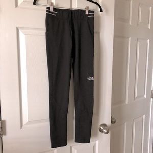 The North Face black athletic leggings